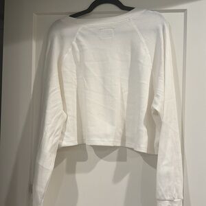 Daily Drills White Long Sleeve Tee